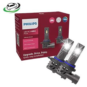 Philips HL HIR2 Ultinon U2500 Access Led Bulb Set of 2(+80% BRIGHTNESS)