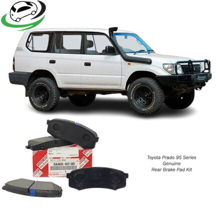 Toyota Prado 95 Series Genuine Rear Brake Pad Kit 0446660140