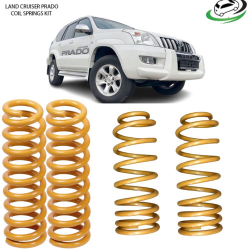 Toyota Land Cruiser Prado 120 Series Front & Rear Coil Springs Kit