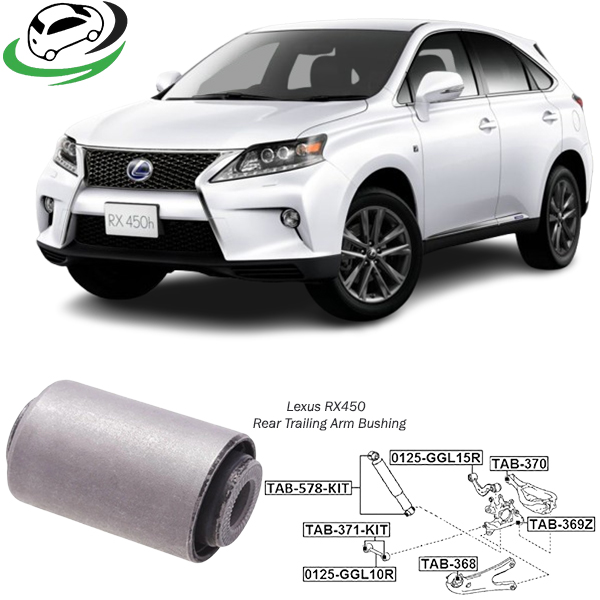 Lexus RX450 Rear Trailing Arm Bushing TAB-370