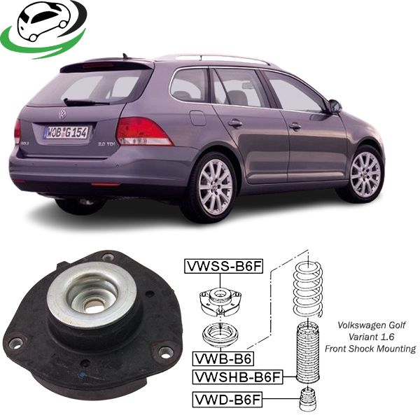 Volkswagen Golf Variant 1.6 2004-2009 Front Shock Mounting VWSS-B6F