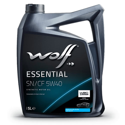 Essential 5W-40 SN/CF Synthetic Motor Oil 4Ltr