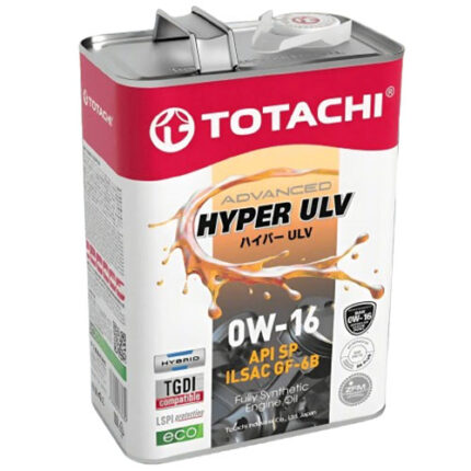 Fully Synthetic Hyper ULV 0W16 4L Engine Oil