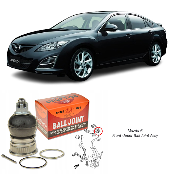 Mazda 6 Atenza GH Front Upper Ball Joint SB1631